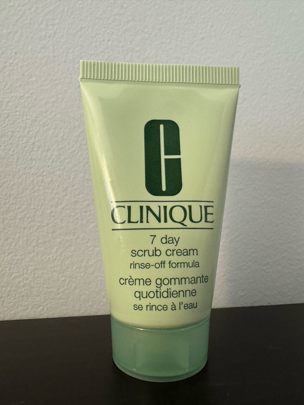 Clinique 7 Day Scrub Cream travel sample size NWT rinse off formula